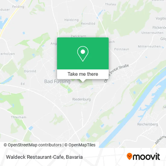 Карта Waldeck Restaurant-Cafe