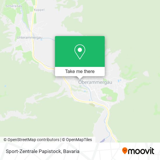 Sport-Zentrale Papistock map