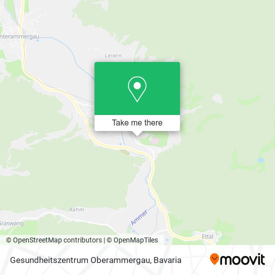 Gesundheitszentrum Oberammergau map