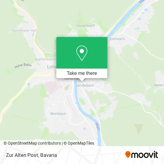 Карта Zur Alten Post