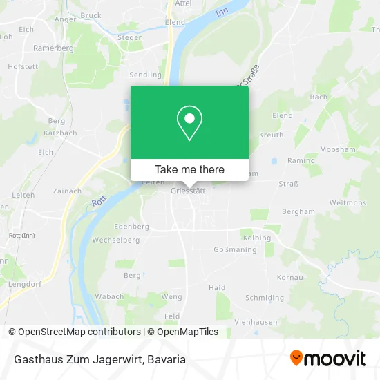 Карта Gasthaus Zum Jagerwirt