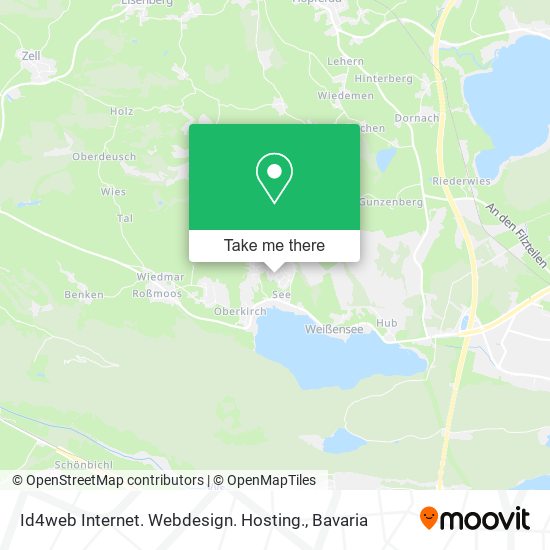 Id4web Internet. Webdesign. Hosting. map