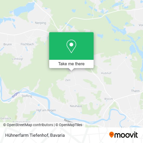 Hühnerfarm Tiefenhof map