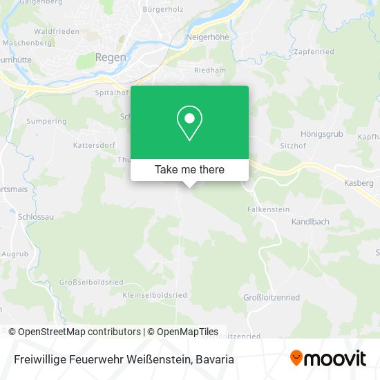 Freiwillige Feuerwehr Weißenstein map