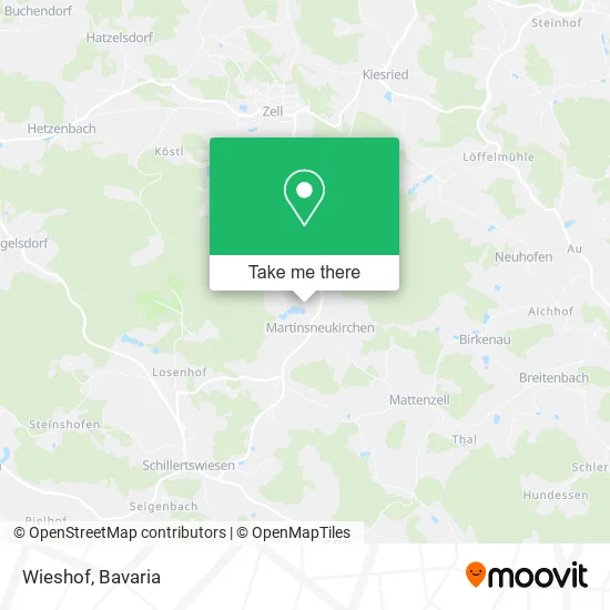 Карта Wieshof