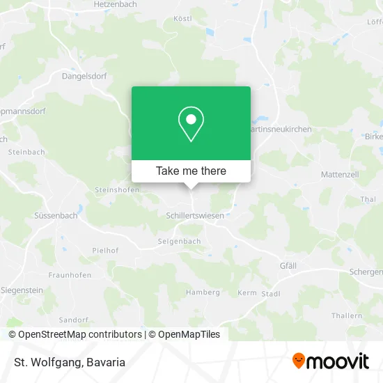 Карта St. Wolfgang