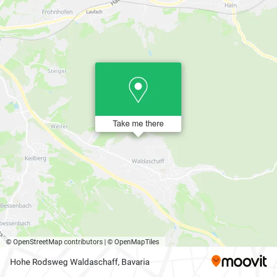 Карта Hohe Rodsweg Waldaschaff