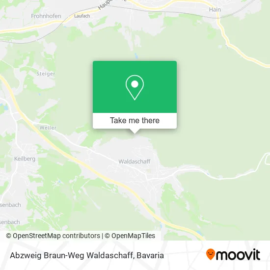 Карта Abzweig Braun-Weg Waldaschaff