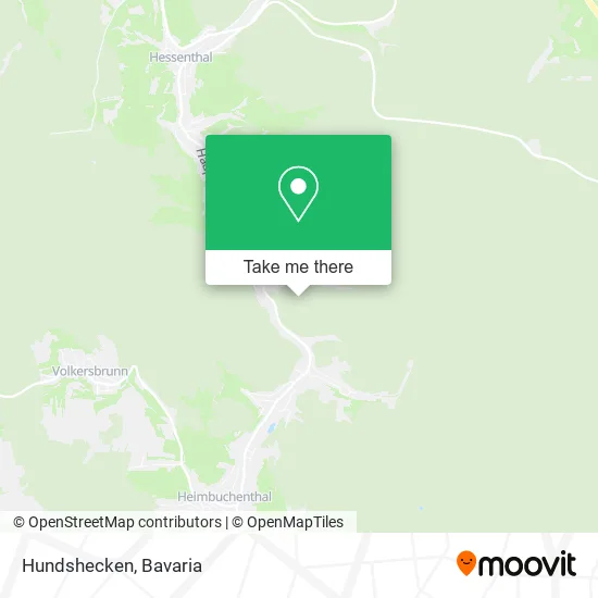Карта Hundshecken
