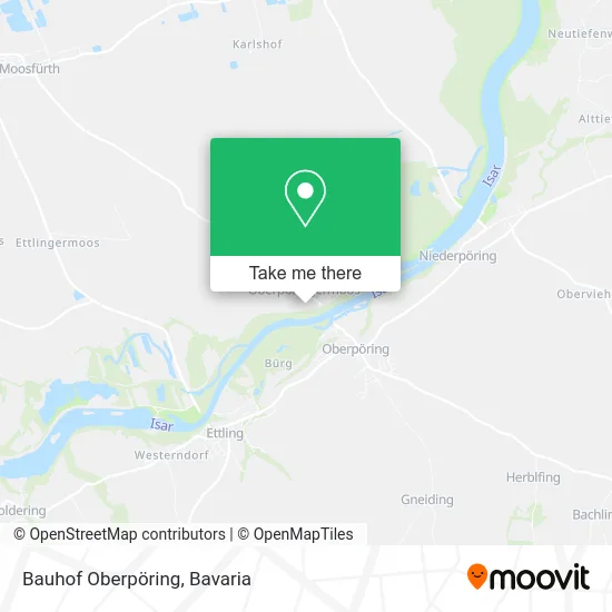 Карта Bauhof Oberpöring