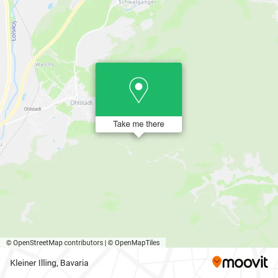 Карта Kleiner Illing