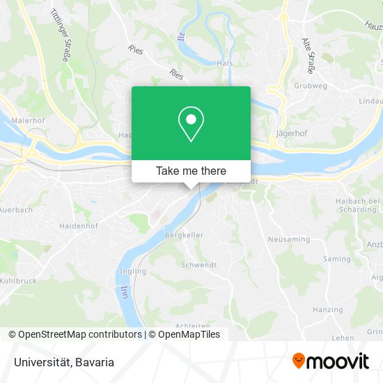 Universität map