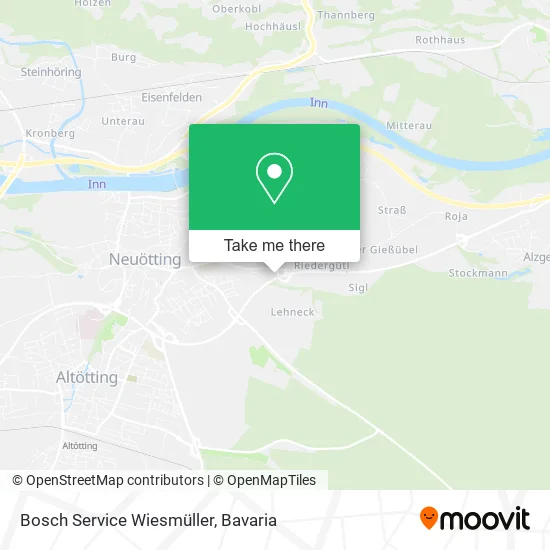 Карта Bosch Service Wiesmüller