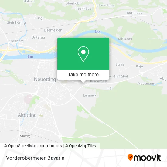 Карта Vorderobermeier