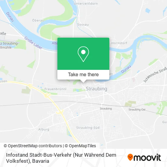 Карта Infostand Stadt-Bus-Verkehr (Nur Während Dem Volksfest)
