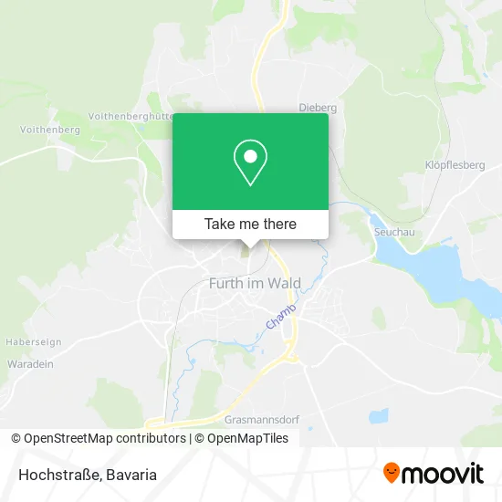 Карта Hochstraße