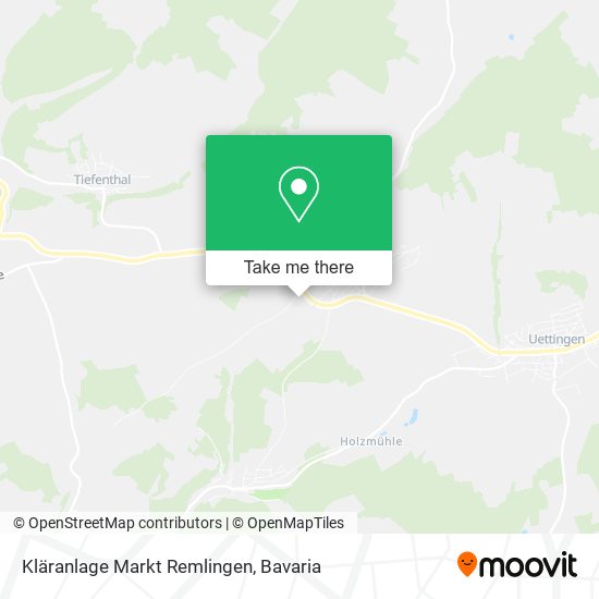Kläranlage Markt Remlingen map