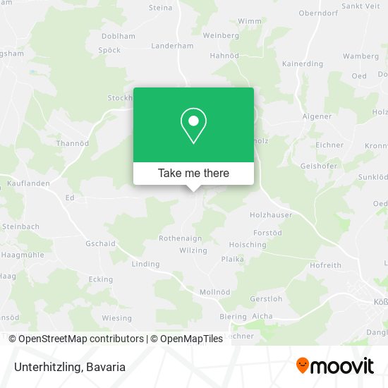 Карта Unterhitzling
