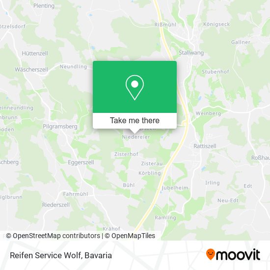 Карта Reifen Service Wolf
