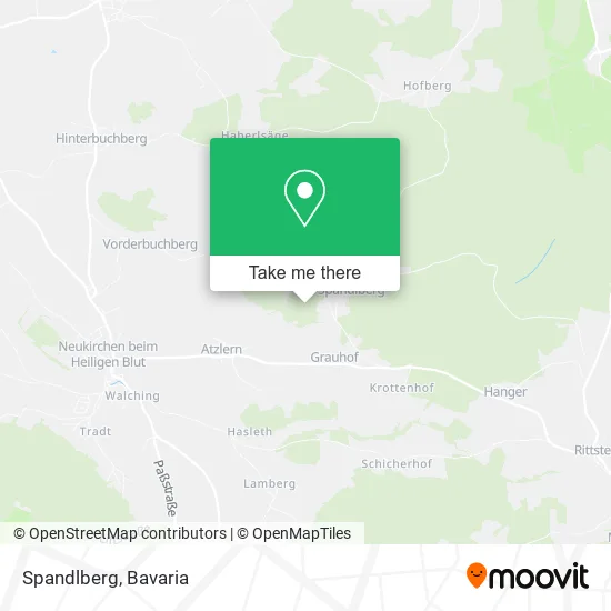 Карта Spandlberg