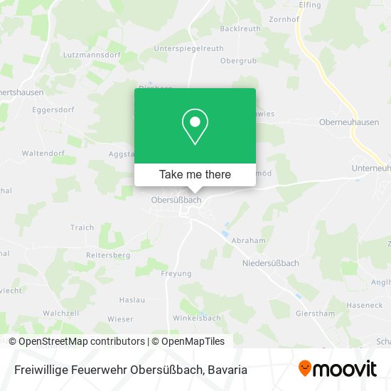 Freiwillige Feuerwehr Obersüßbach map