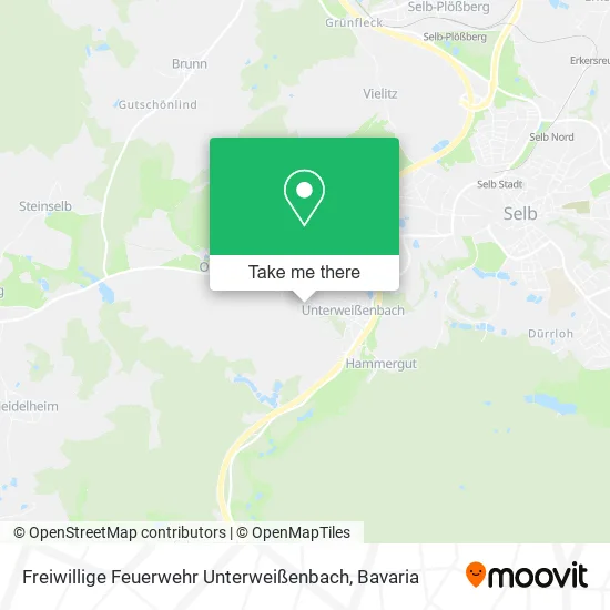 Карта Freiwillige Feuerwehr Unterweißenbach