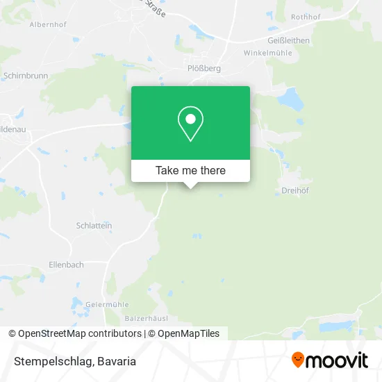 Карта Stempelschlag