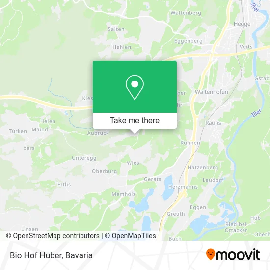 Карта Bio Hof Huber