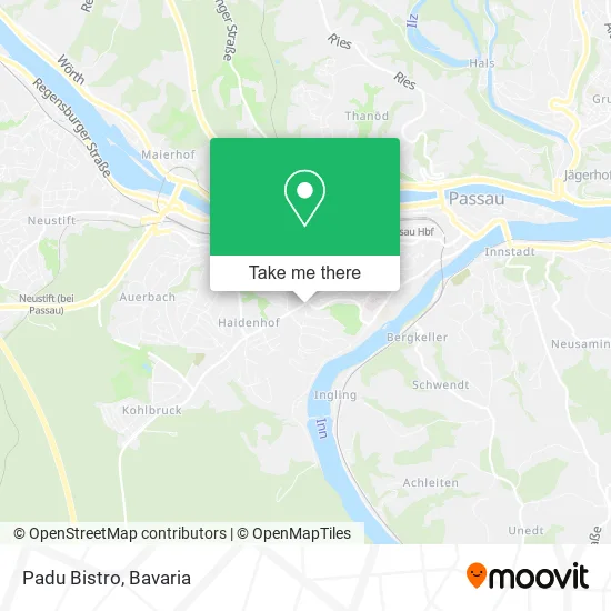 Карта Padu Bistro