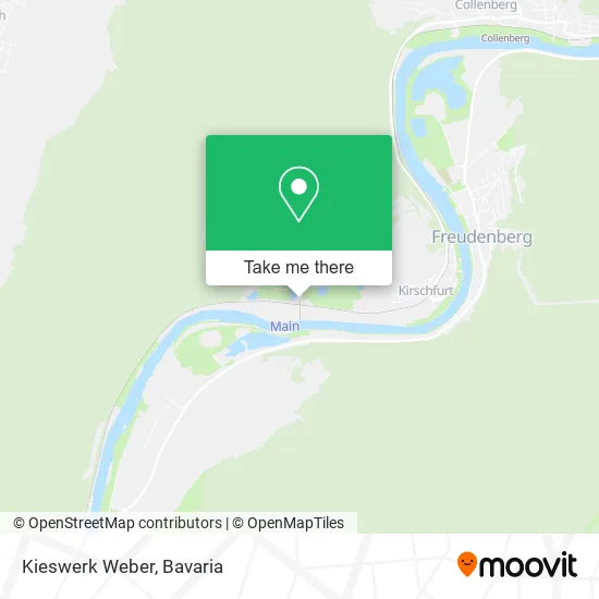 Карта Kieswerk Weber