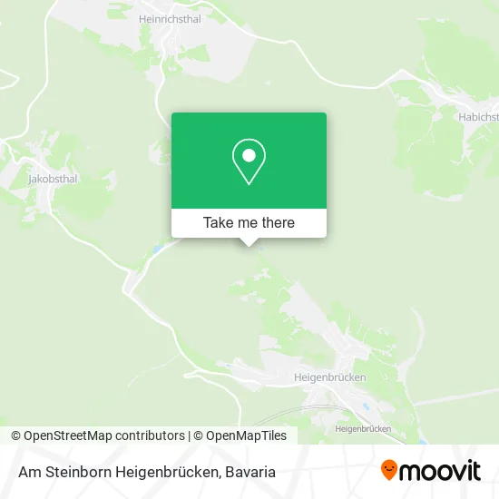 Карта Am Steinborn Heigenbrücken