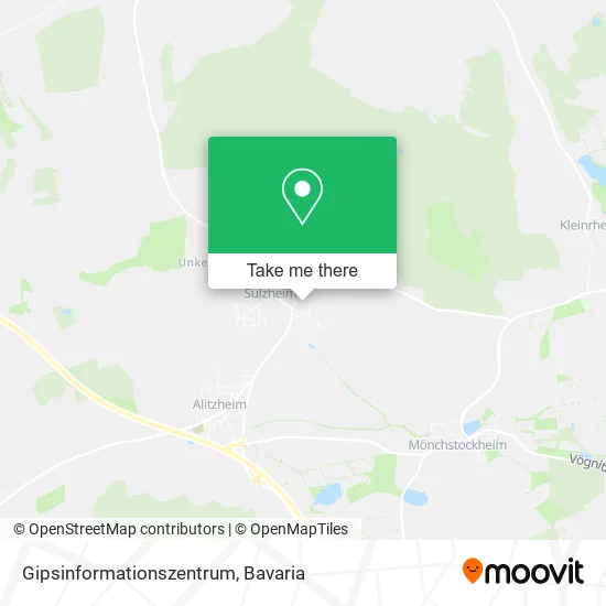 Карта Gipsinformationszentrum