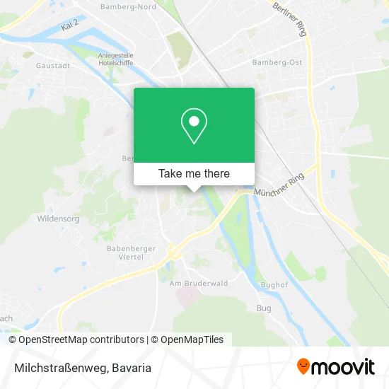 Карта Milchstraßenweg