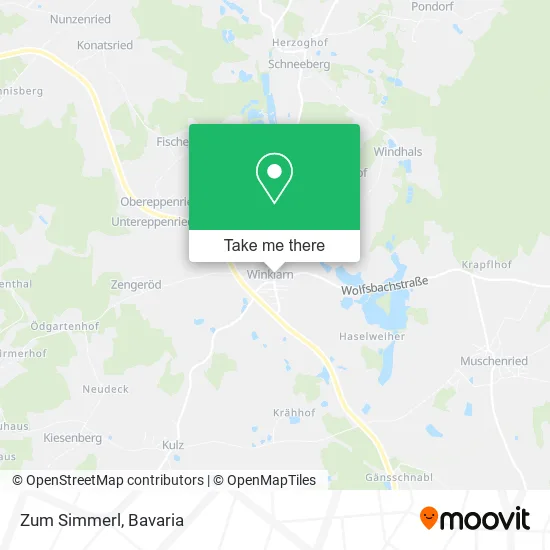 Карта Zum Simmerl