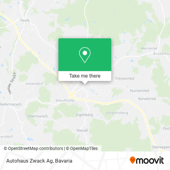 Карта Autohaus Zwack Ag