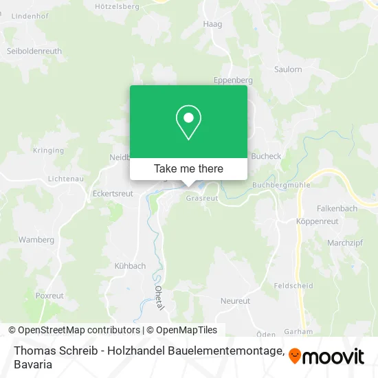 Карта Thomas Schreib - Holzhandel Bauelementemontage