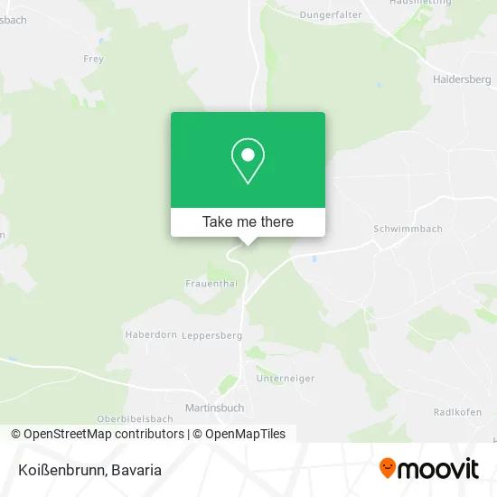 Карта Koißenbrunn
