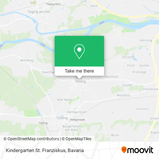 Kindergarten St. Franziskus map
