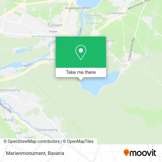 Карта Marienmonument
