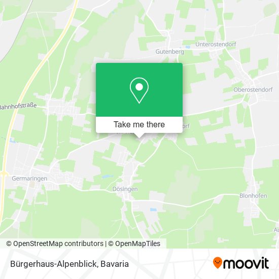 Bürgerhaus-Alpenblick map