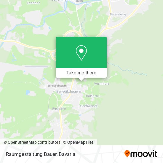 Карта Raumgestaltung Bauer