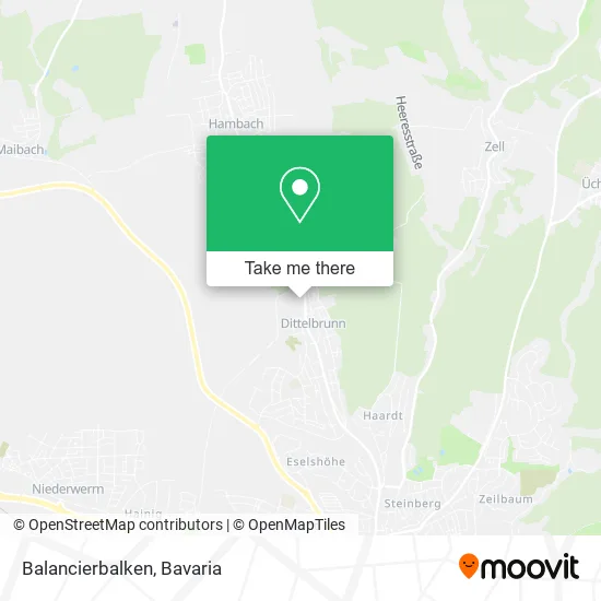 Карта Balancierbalken