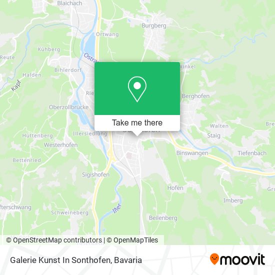 Galerie Kunst In Sonthofen map
