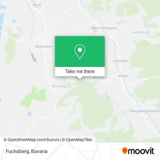 Карта Fuchsberg