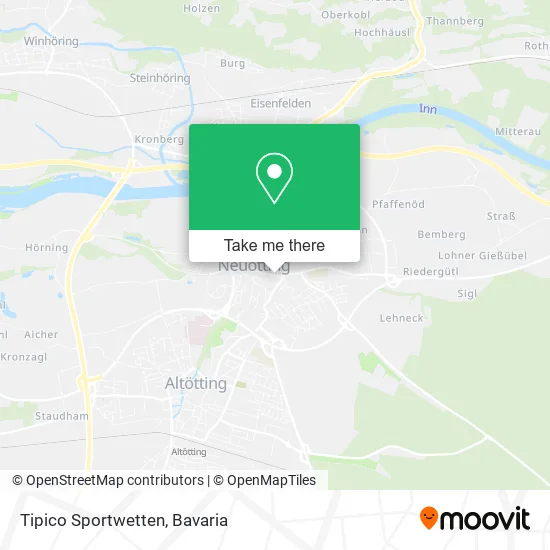 Карта Tipico Sportwetten