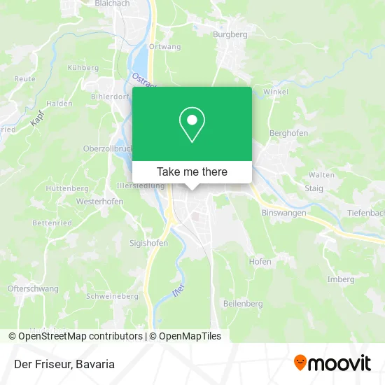 Карта Der Friseur