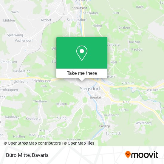 Карта Büro Mitte