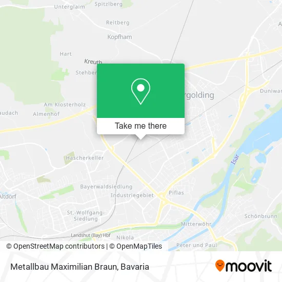 Карта Metallbau Maximilian Braun