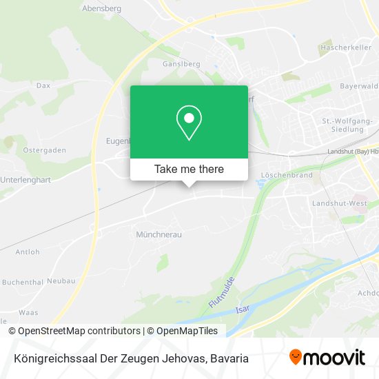 Königreichssaal Der Zeugen Jehovas map