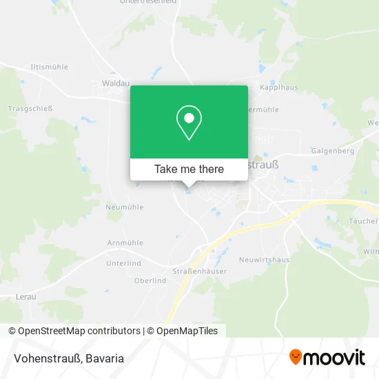 Карта Vohenstrauß